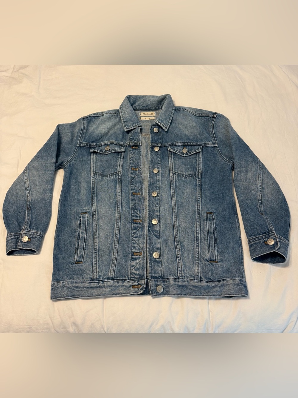 Madewell Oversized Denim Jacket Sz. M